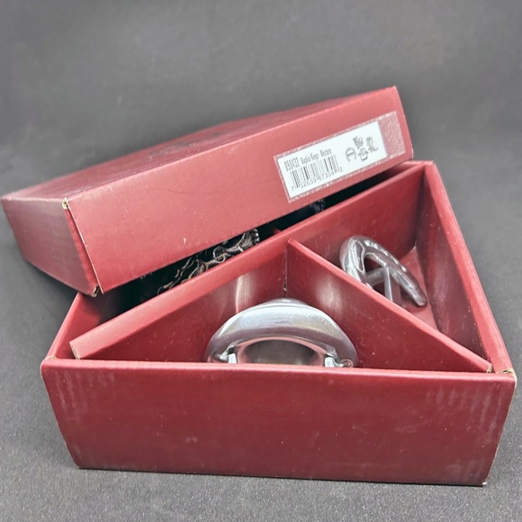 Arthur Court Designs aluminum western cowboy napkin rings set of 4 - Picture 15 of 16